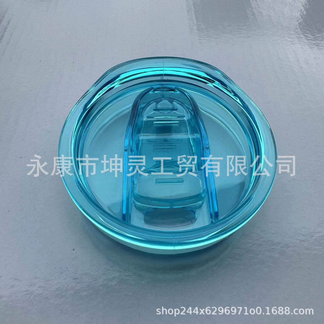 Wholesale 50pcs Glass Colored Stainless Steel Plastic Push Cup Lid